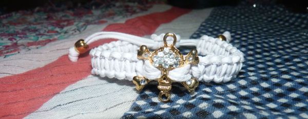 White Skull Bracelet